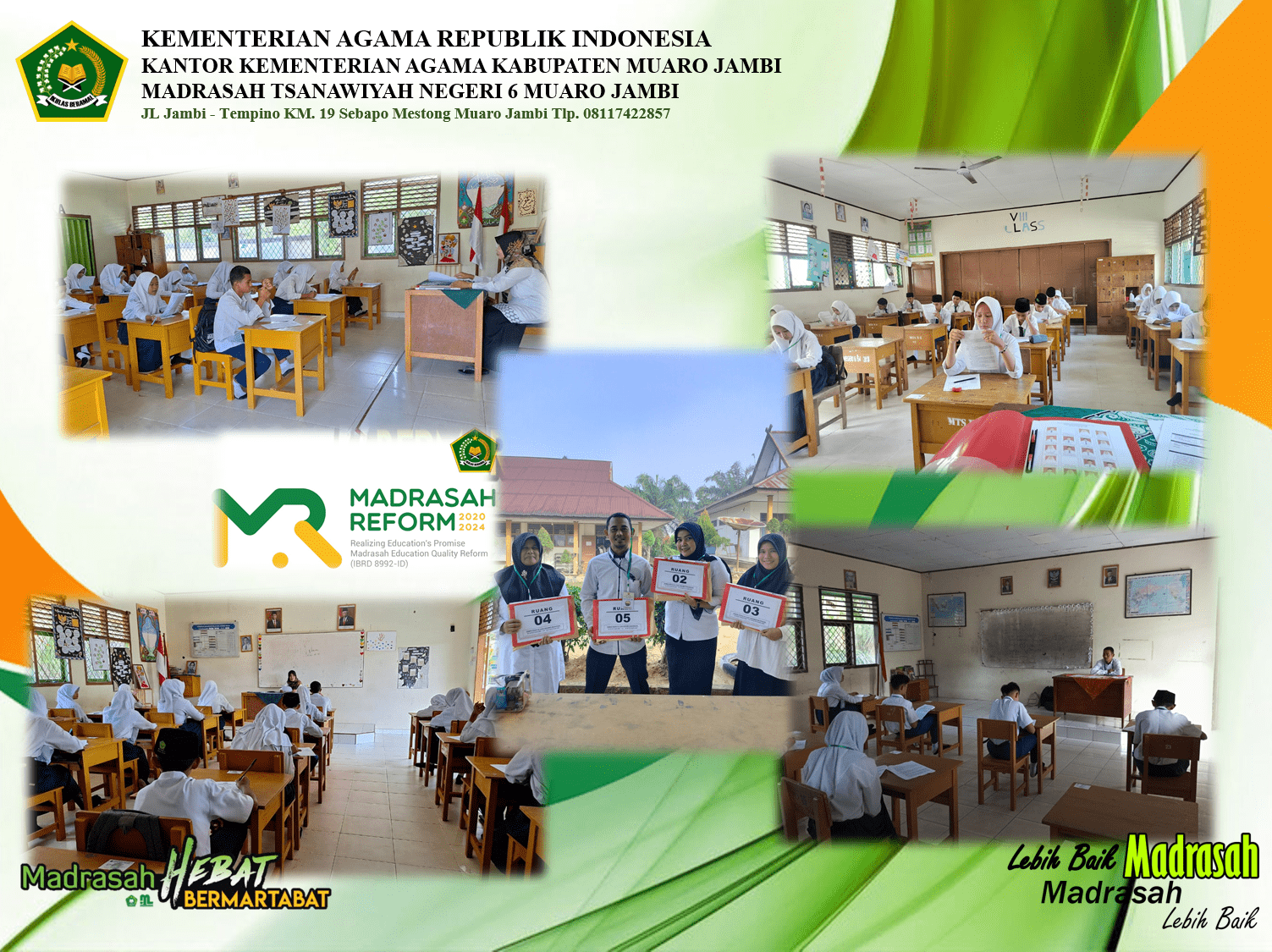 ASESMEN AKHIR MADRASAH KELAS VII & VIII TAHUN AJARAN 2023-2024