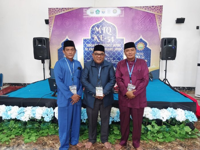 Kepala MTsN 6 Muaro Jambi Berperan Aktif Sukseskan MTQ Provinsi Jambi ke 54 sebagai Panitia Tilawah Anak-Anak