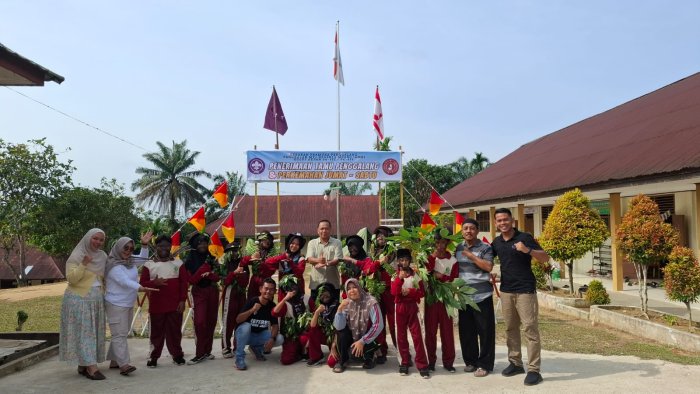 MTsN 6 Muaro Jambi Laksanakan Penerimaan Tamu Penggalang dan Perkemahan Jumat–Sabtu