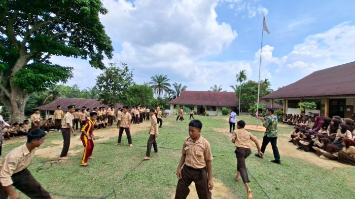 MTsN 6 Muaro Jambi Hidupkan Kearifan Lokal Melalui Permainan Tradisional dalam  Kegiatan P5RA