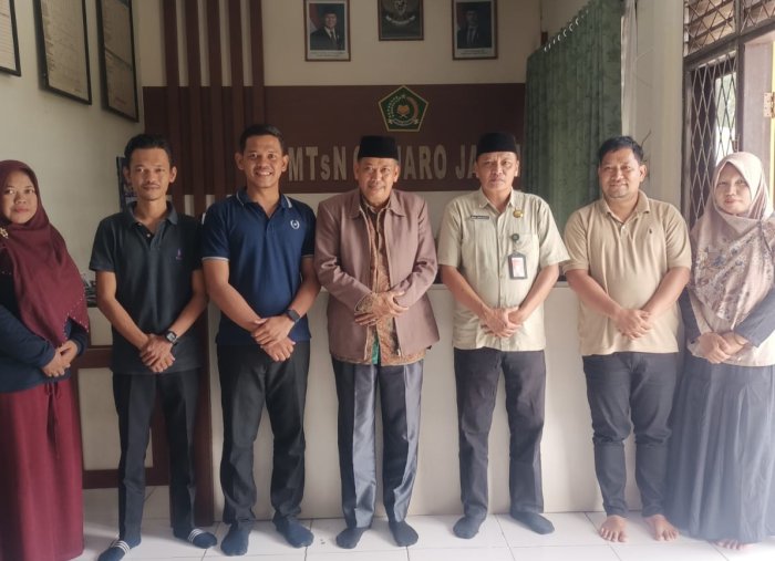 MTsN 6 Muaro Jambi Terima Kunjungan Kerja Kasi Penmad Kabupaten Muaro Jambi